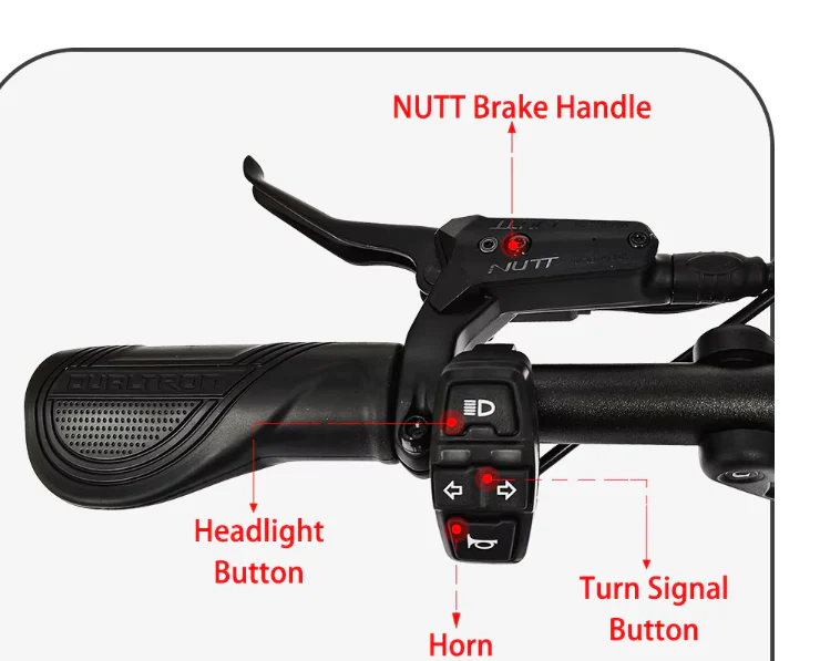 DUALTRON VICTOR LUXURY PLUS ELECTRIC SCOOTER 60V 35Ah LG 1700W Dual MOTOR - Image 12
