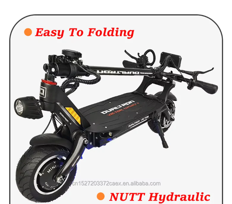 DUALTRON VICTOR LUXURY PLUS ELECTRIC SCOOTER 60V 35Ah LG 1700W Dual MOTOR - Image 7