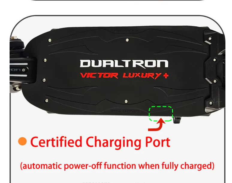 DUALTRON VICTOR LUXURY PLUS ELECTRIC SCOOTER 60V 35Ah LG 1700W Dual MOTOR - Image 9