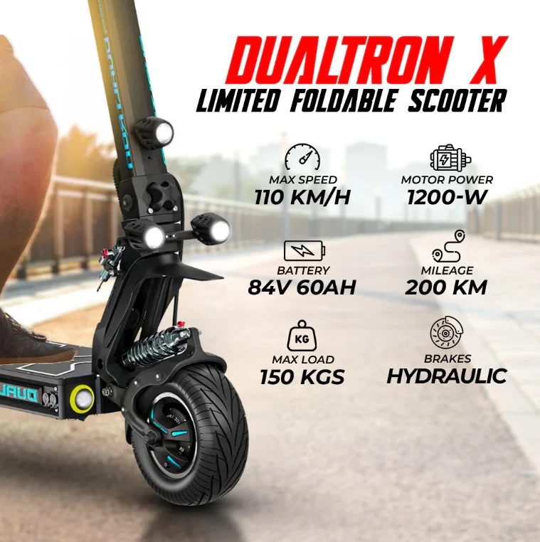 Dualtron X Limited 84V 60AH E-Scooter - Image 3