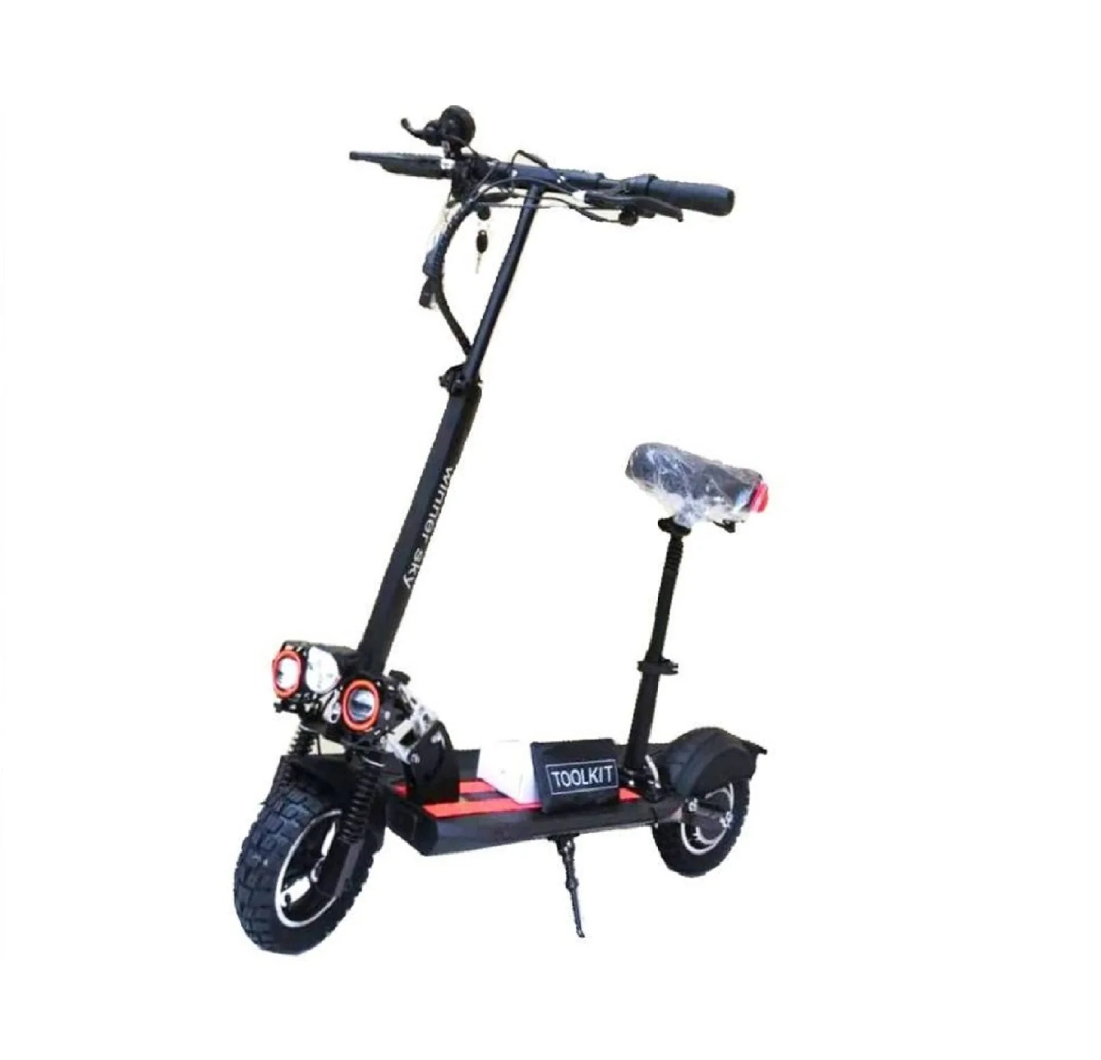 E10 Scooter Upgrade Model 1200w Motor 3 lights Off Road - Image 8