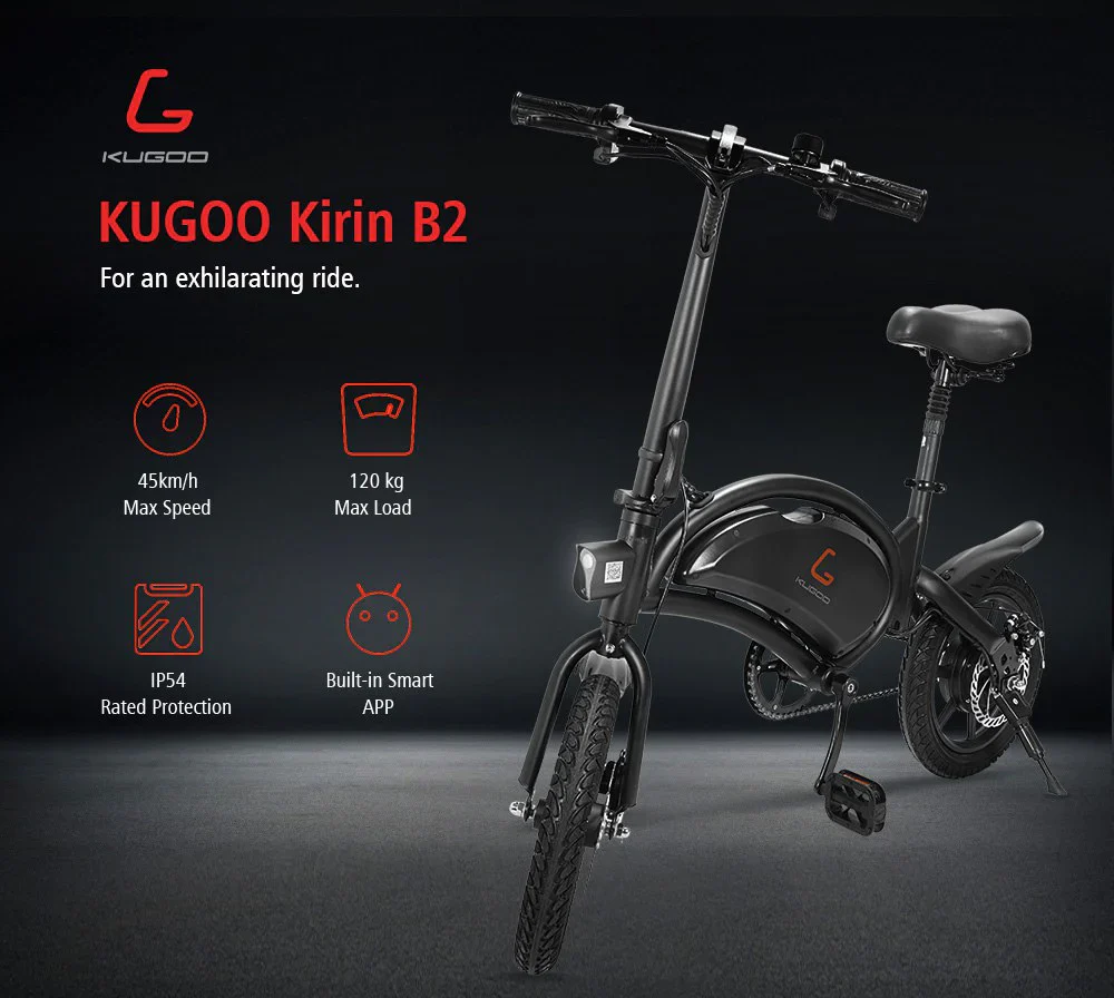 Kugoo Kirin (B2) V1 Electric bicycle - Image 3