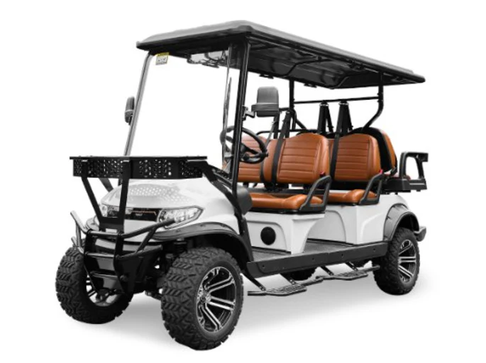 EV Golf Hunting Adventure car with Off Road Tyres Leather seats - Image 3