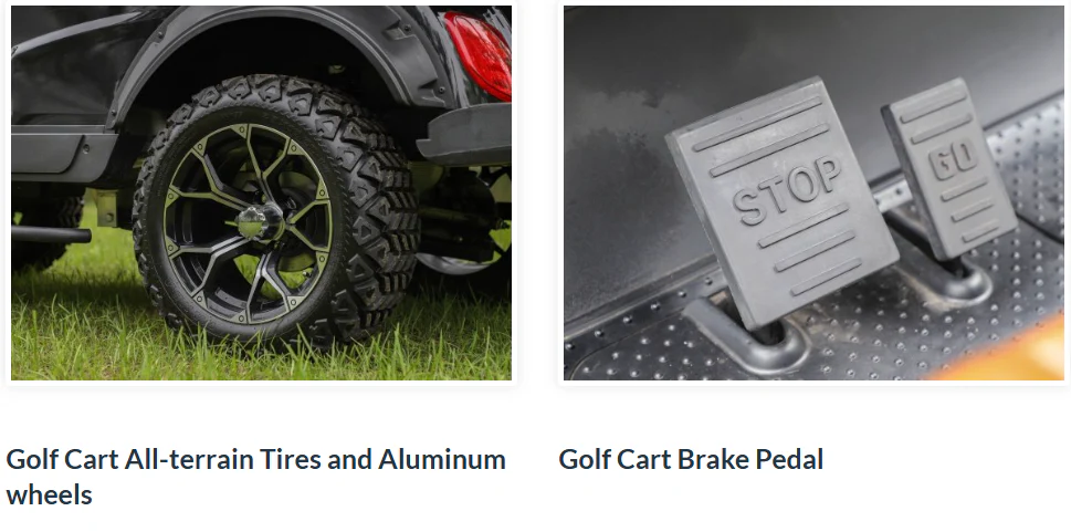 EV Golf Hunting Adventure car with Off Road Tyres Leather seats - Image 9