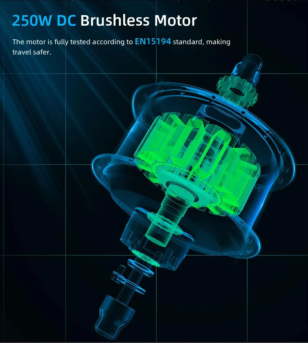 HIMO ZB20 Folding Electric Mountain Bike - Image 8