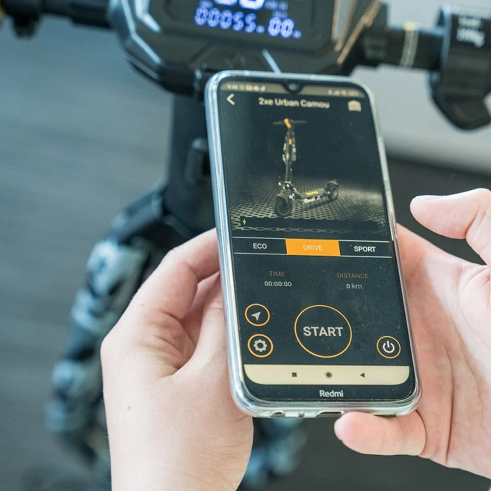 Jeep 2XE Urban Camou Electric Scooter - Image 9