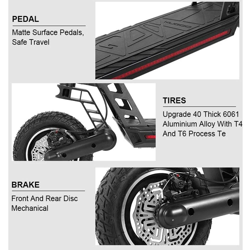 KUGOO G2 PRO Electric Scooter 48V 13Ah 1000W Powerful Off Road 2024 - Image 13
