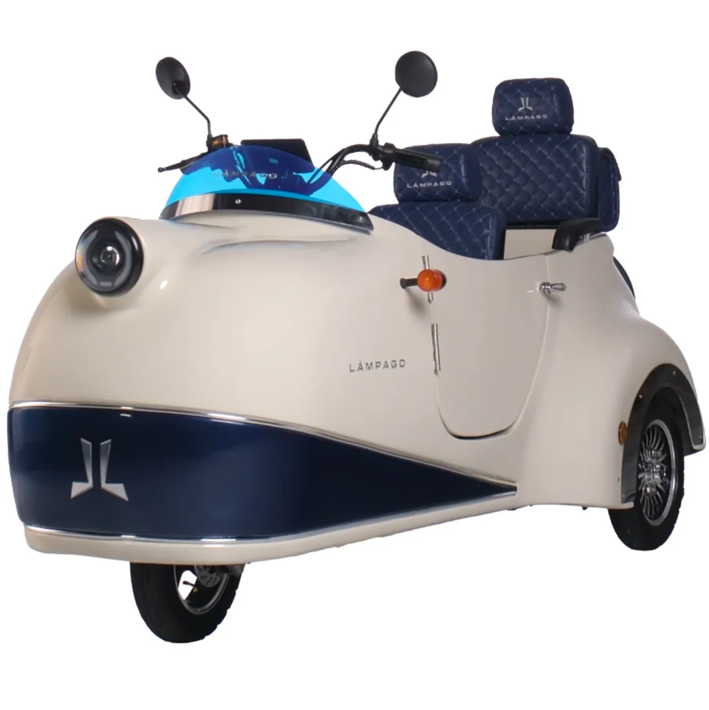 Lampago Moped Electric Vehicle Vintage to Modern - Image 3