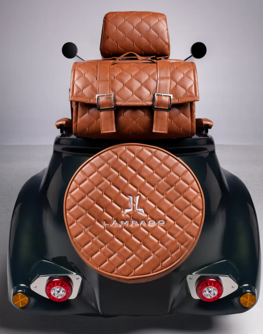 Lampago Moped Electric Vehicle Vintage to Modern - Image 5