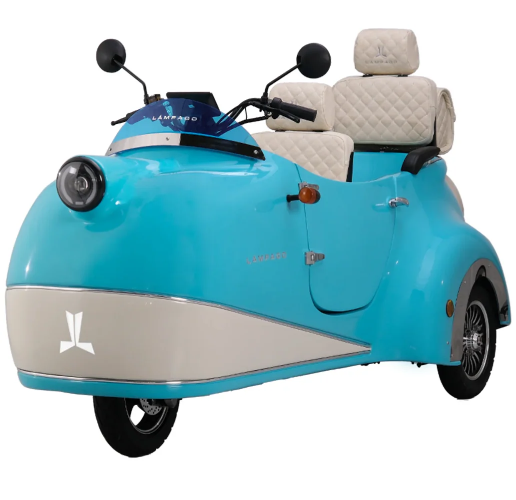 Lampago Moped Electric Vehicle Vintage to Modern - Image 9