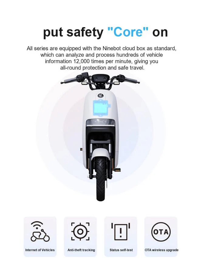 Ninebot A80+ Electric Bike 80km Range 2024 Model - Image 11