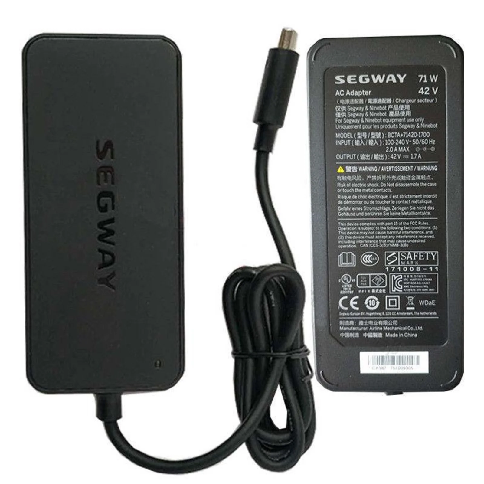 Original Ninebot Charger for ES1/ES2/ES4/MaxG30LP/E22/E25/E45 - Image 4