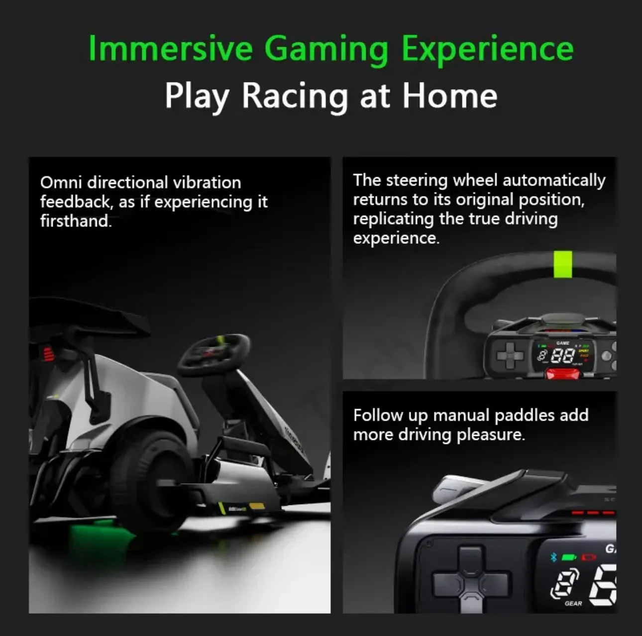 Segway Ninebot GoKart 2024 Version PRO 2 Max Speed 43 Km/H Racing and Immersive Gaming Combo - Image 6