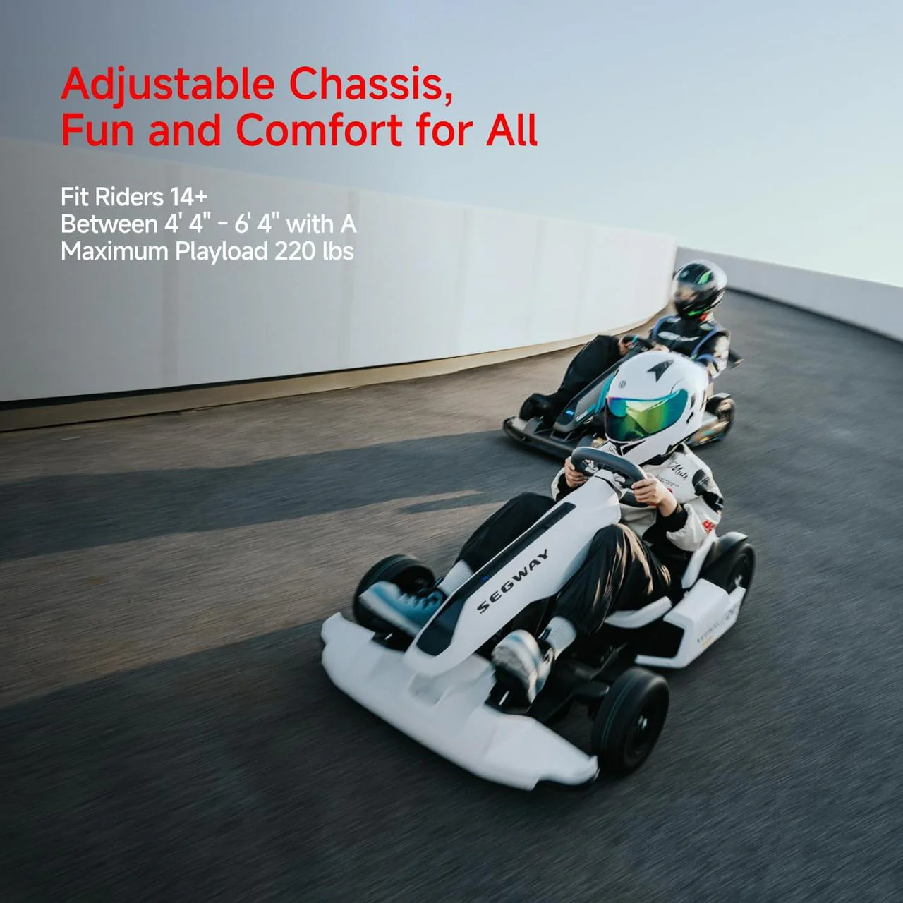 Original Ninebot Gokart Kit Version 2 + Ninebot Mini S Self Balance Scooter - Image 4