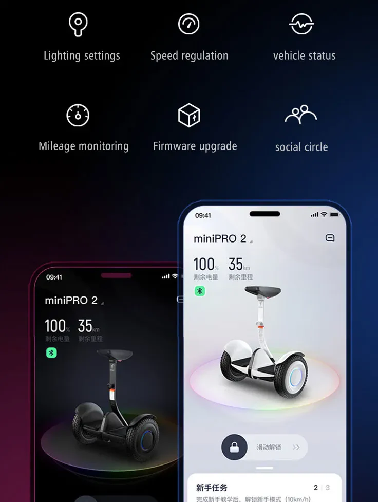 Ninebot Mini Pro 2 Self Balancing Scooter Black Upgrade Version - Image 11