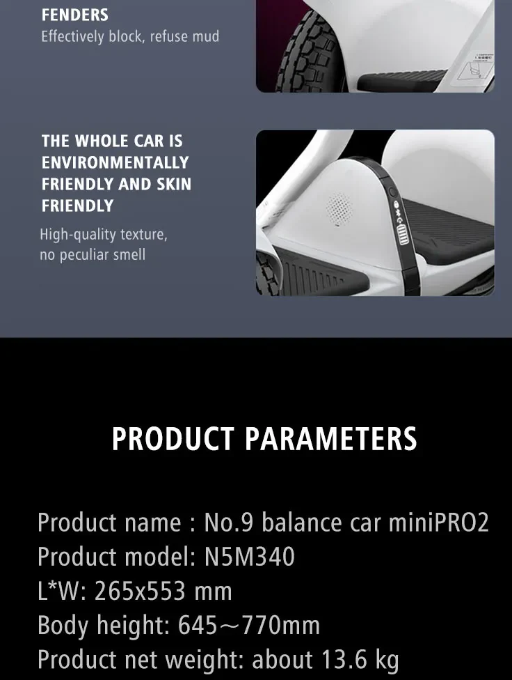 Ninebot Mini Pro 2 Self Balancing Scooter Black Upgrade Version - Image 13