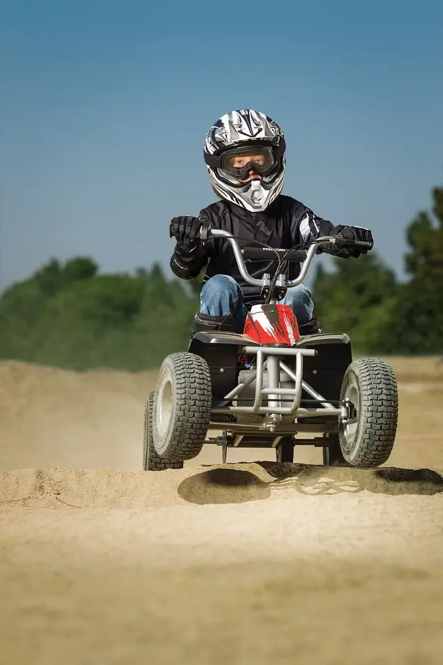 RAZOR DIRT QUAD BLACK 500W Age 8+ - Image 4