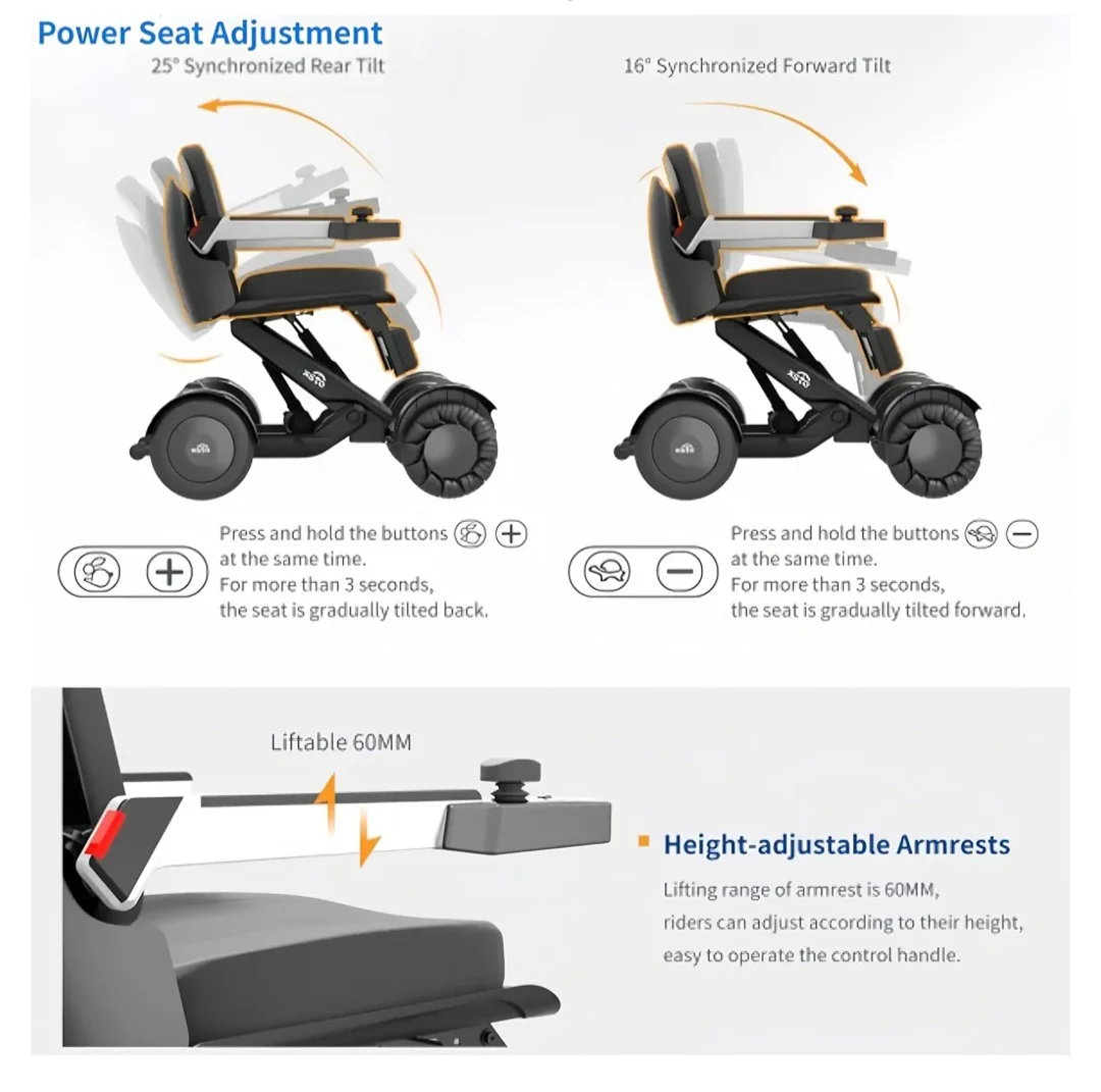 XSTO M4 Intelligent Mobility Scooter - Image 8